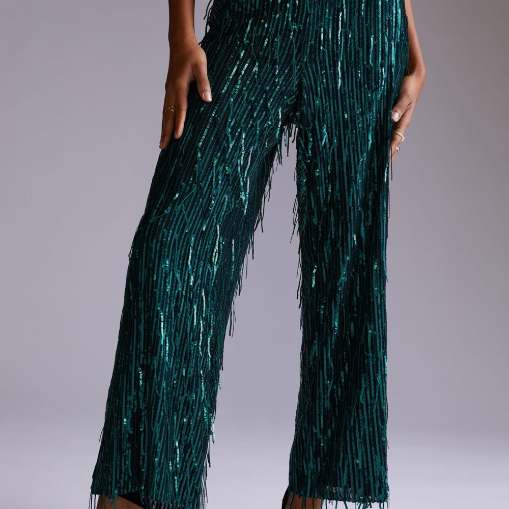 Anthropologie NWT Sequin Pants 16